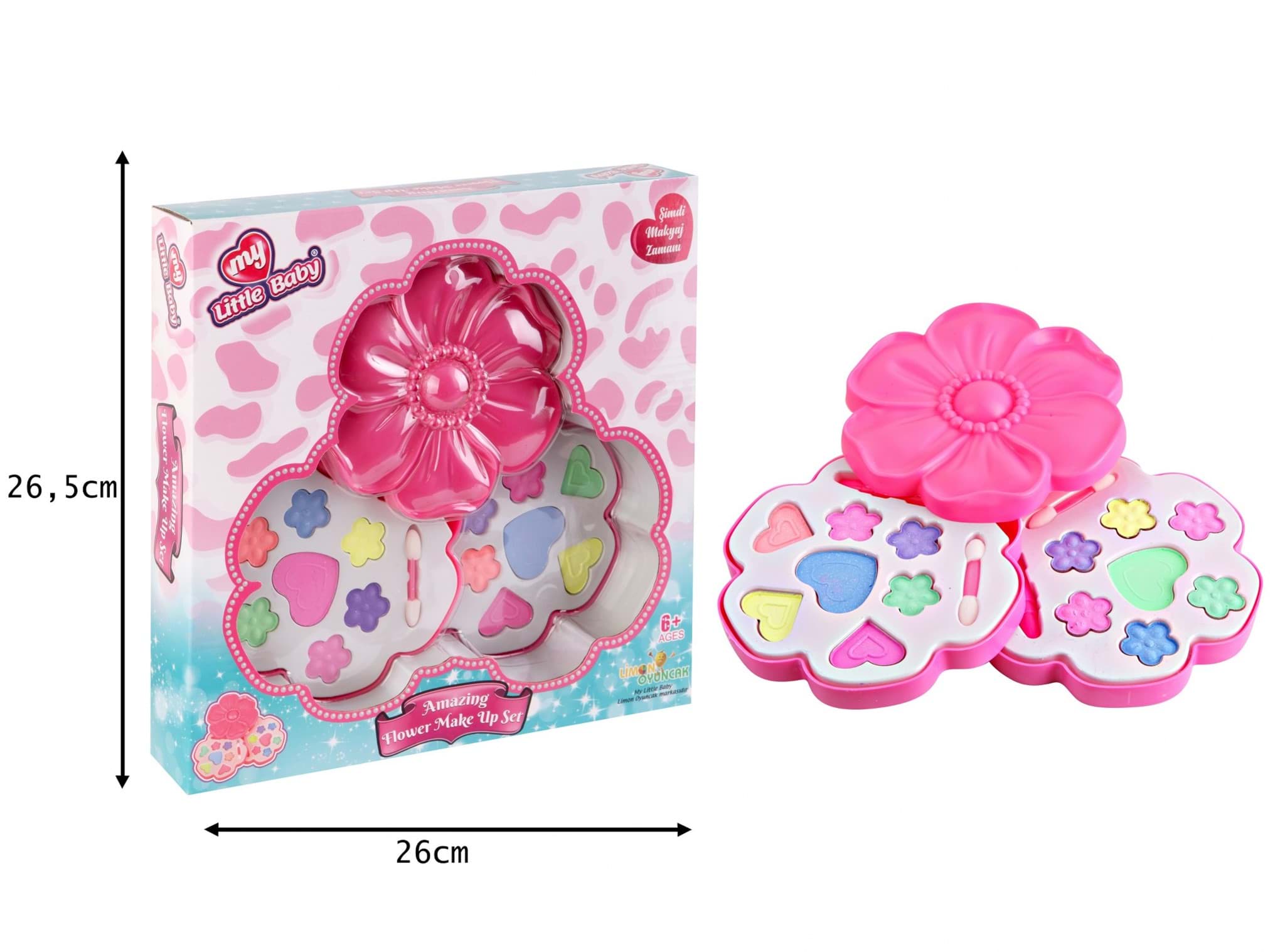 PAPATYA KUTULU İKİLİ MAKYAJ SETİ resmi